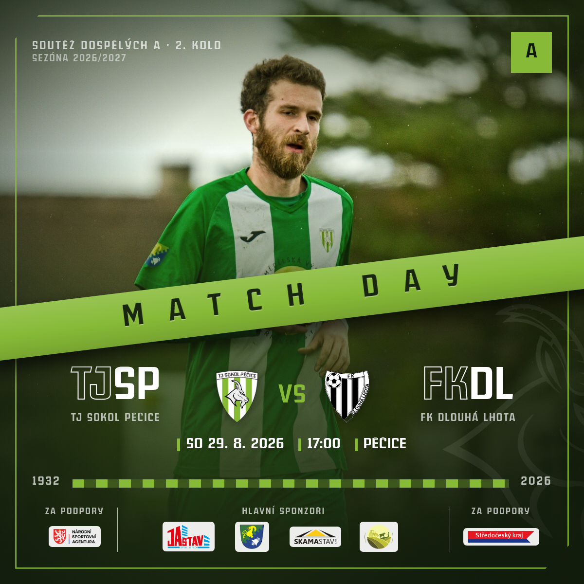 Match Day — FK Dlouhá Lhota · doma