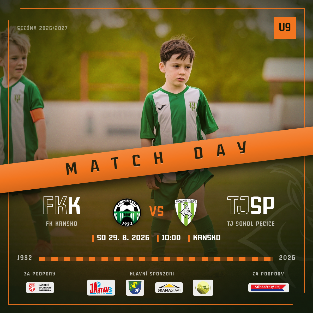 Match Day — FK Krnsko U9 · venku