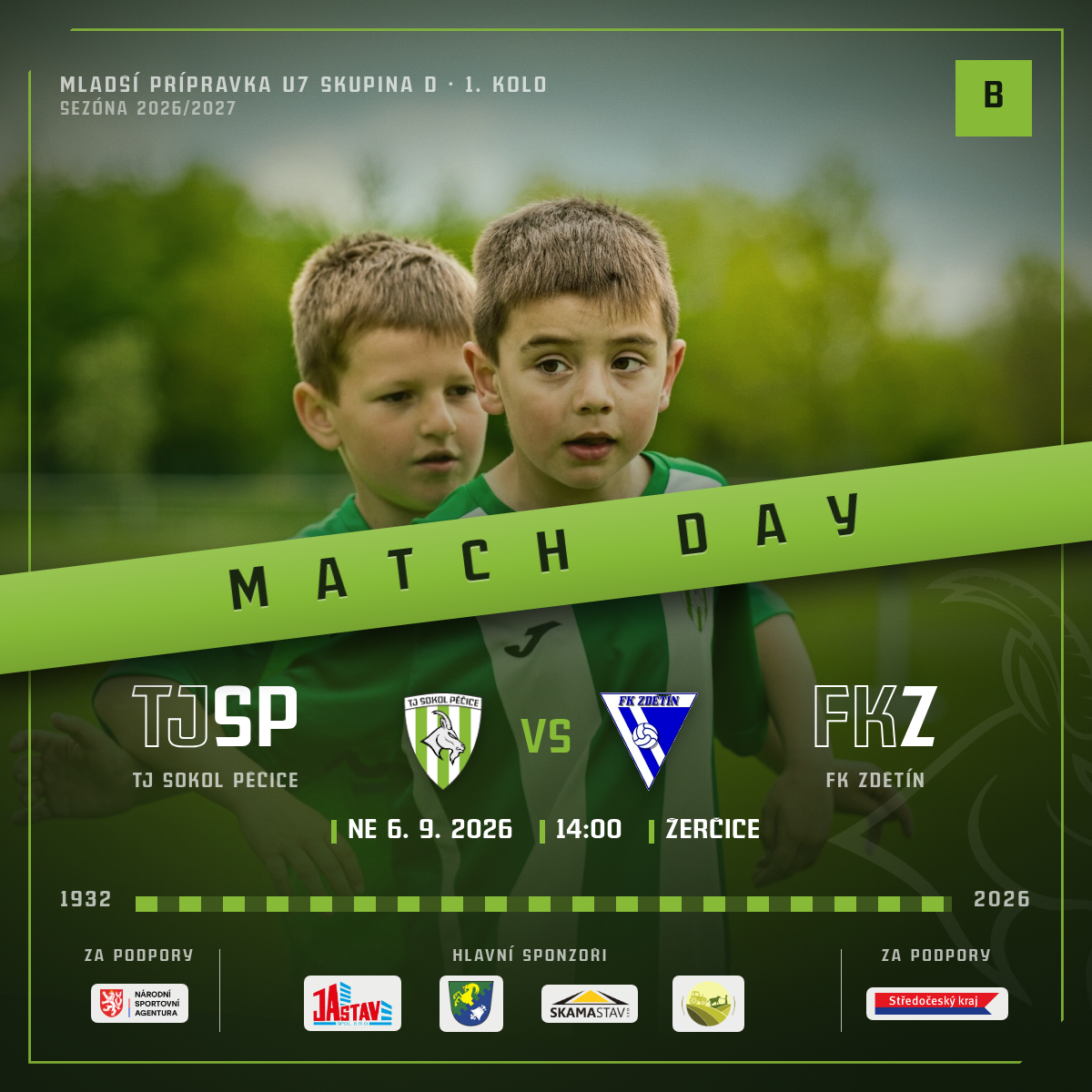 Match Day — FK Zdětín · doma