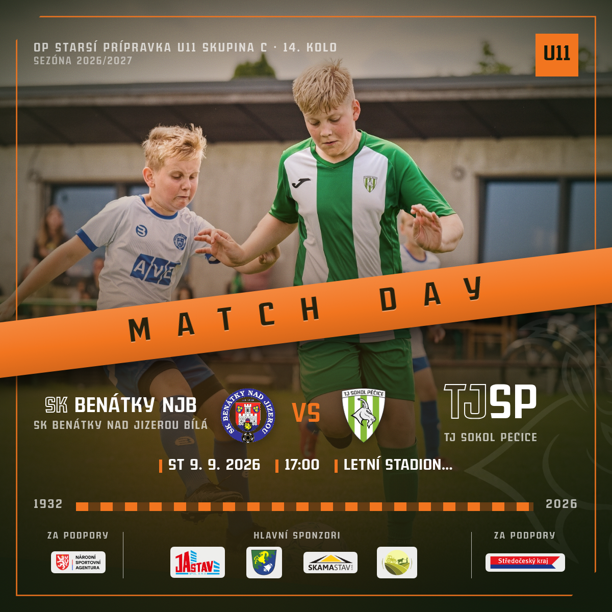 Match Day — SK Benátky nad Jizerou "bílá" · venku