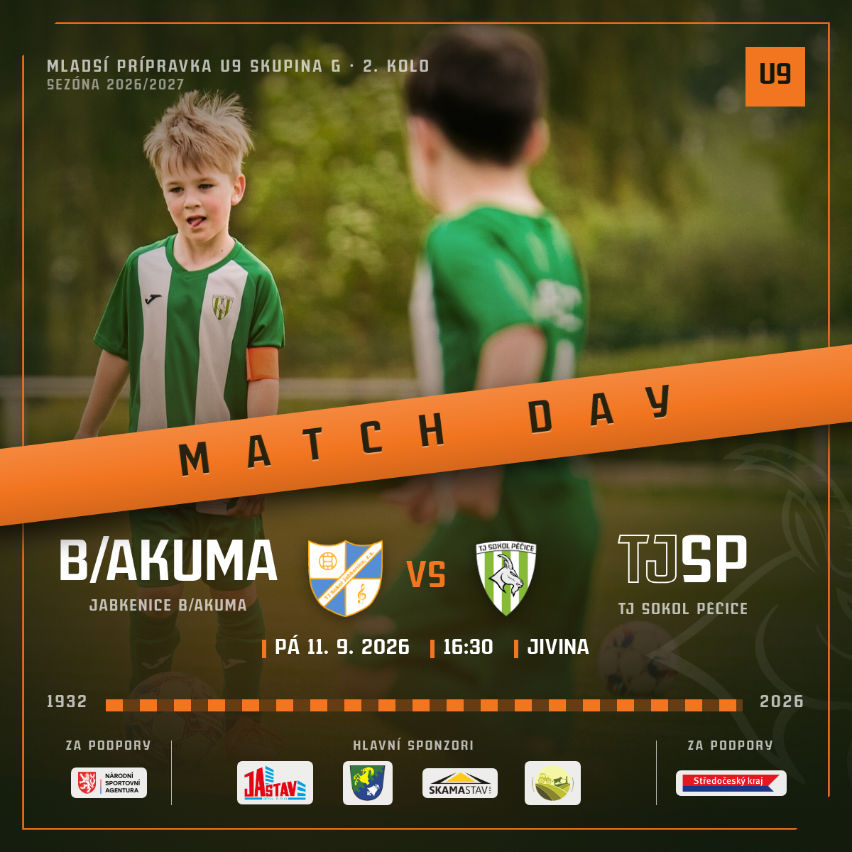 Match Day — TJ Sokol Jabkenice "B"/Akuma · doma