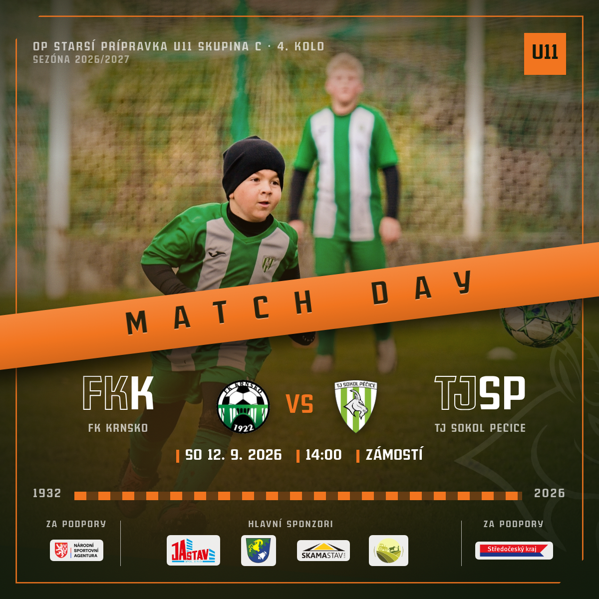 Match Day — FK Krnsko "A" · venku