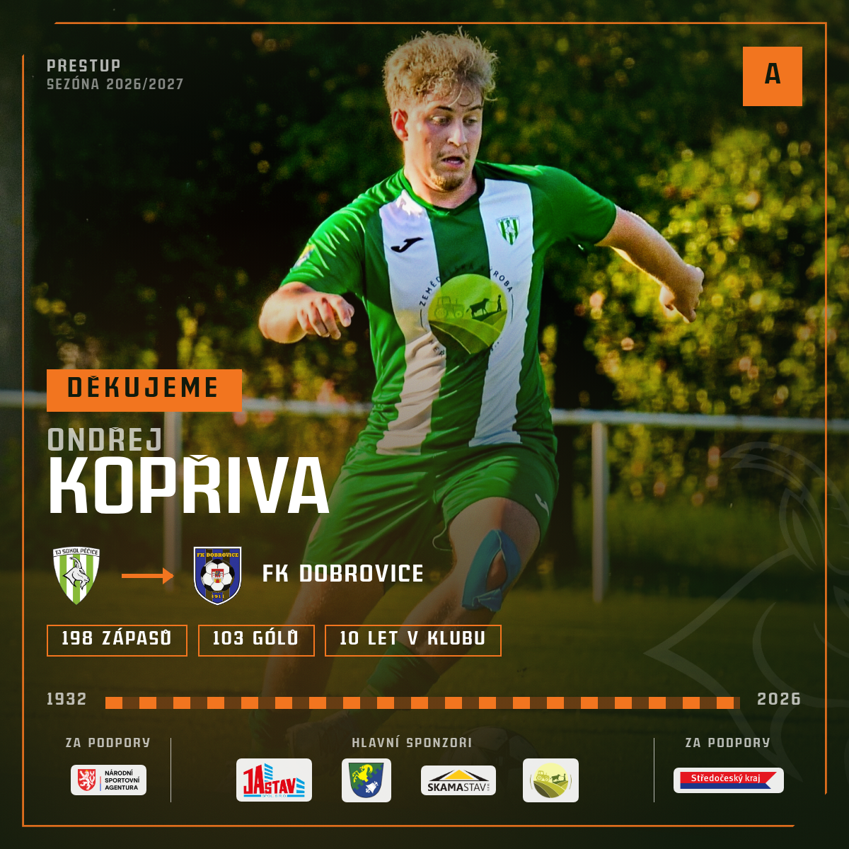 Odchod — do FK Dobrovice